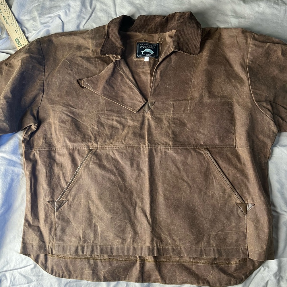 Nantucket Whaler Waxed Canvas Jacket Size Large - Picture 2 of 10